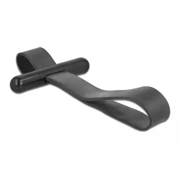 Fascetta per cavi DeLOCK 18337 gomma nero