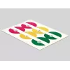 Marcatore per cavi DeLOCK 18292 blu verde rosso giallo