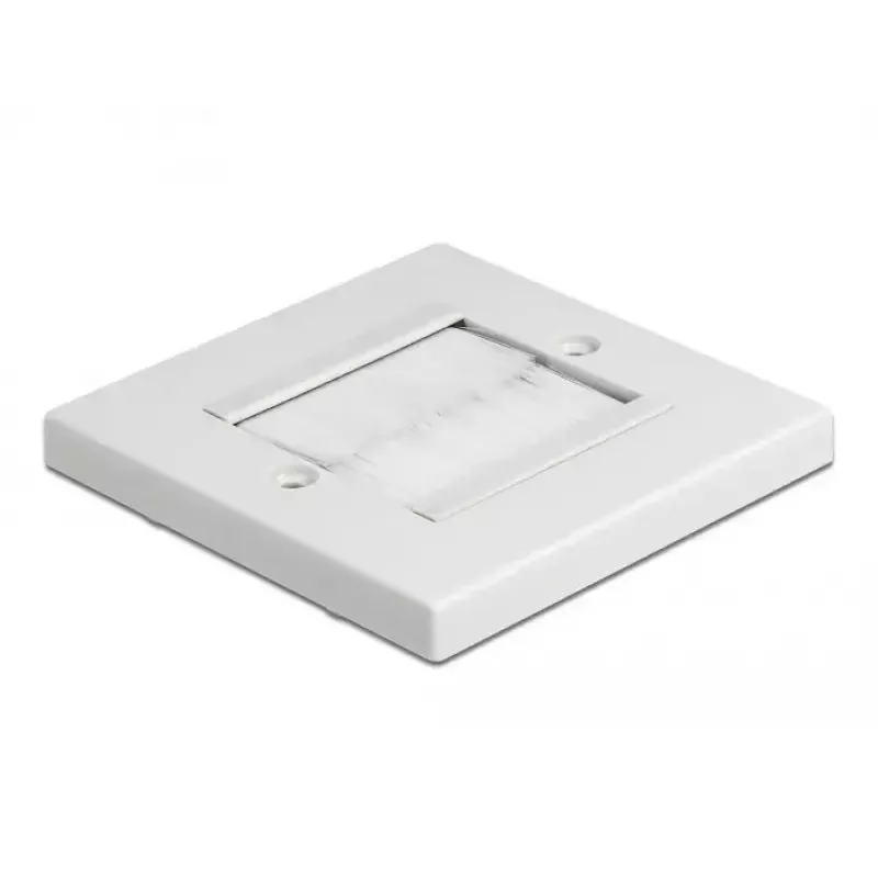 Piastra a parete DeLOCK 66495 bianco