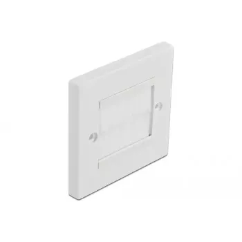 Piastra a parete DeLOCK 66495 bianco