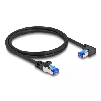 Cavo di rete DeLOCK RJ45 Cat.6A S/FTP 1 m nero