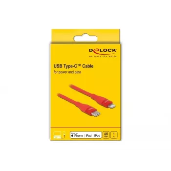 Cavo dati e ricarica USB Type-C su Lightning DeLOCK 86634