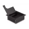 Passacavi DELOCK 66855 per scrivania, nero, 80×80×28 mm, 1 pezzo
