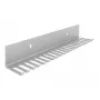 Supporto per cavi DeLOCK 318 x 65 mm montaggio a parete grigio