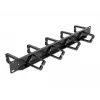 Pannello di gestione cavi DeLOCK 19 pollici 1U nero con 9 ganci