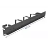 Pannello di gestione cavi DeLOCK 19 pollici 66848 nero con 5 ganci