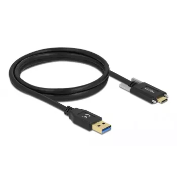 Cavo USB DeLOCK 84017 1,5 m USB 3.2 Gen 1 USB A USB C nero