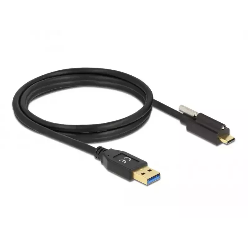 Cavo USB DeLOCK 84028 1,5 m USB 3.2 Gen 1 USB A USB C nero