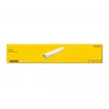 Canalina portacavi DeLOCK 20885 montaggio sottotavolo 63 x 28 mm bianco 2 pezzi