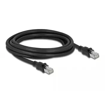 Cavo di rete DeLOCK RJ45 Cat.6A F/UTP 3 m nero