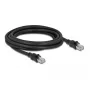 Cavo di rete DeLOCK RJ45 Cat.6A F/UTP 3 m nero