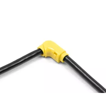 Clip per cavi DeLOCK 88123 giallo 8 pezzi universale
