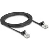 DeLOCK 81165 RJ-45 Cat6a 2 m nero