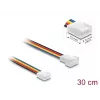 DeLOCK 90871 Cavo prolunga ventola PWM 4 pin, maschio-femmina, lunghezza connettore 13 mm, 30 cm
