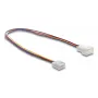 DeLOCK 90871 Cavo prolunga ventola PWM 4 pin, maschio-femmina, lunghezza connettore 13 mm, 30 cm