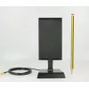 Delock 88992 Antenna LTE, SMA, 2-4 dBi, omnidirezionale, base magnetica, cavo ULA 100 da 1 m, nero