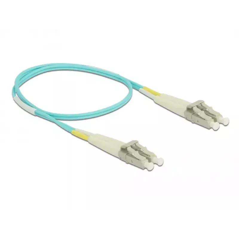 Cavo in fibra ottica DeLOCK LC a LC multimodale OM3 0,5 m