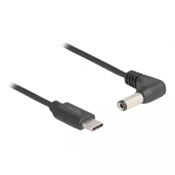 DeLOCK 85398 cavo di alimentazione nero 1,5 m USB C 5,5 x 2,1 mm