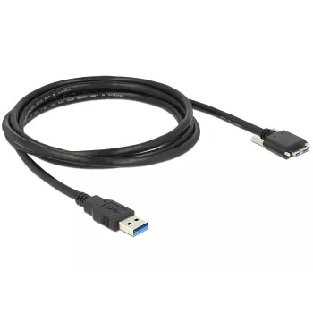 Cavo USB DeLOCK 2 m USB 3.0 USB 3.2 Gen 1 Micro-USB B nero