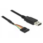 Cavo USB DeLOCK 1,8 m USB2.0-A/TTL 6 poli nero