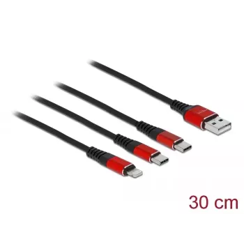 Cavo di ricarica USB 3-in-1 DeLOCK 86708