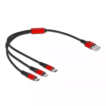 Cavo di ricarica USB 3-in-1 DeLOCK 86708