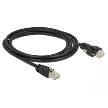 Cavo di rete DeLOCK 85668 RJ-45 Cat6 2 m nero