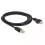 Cavo di rete DeLOCK 85668 RJ-45 Cat6 2 m nero