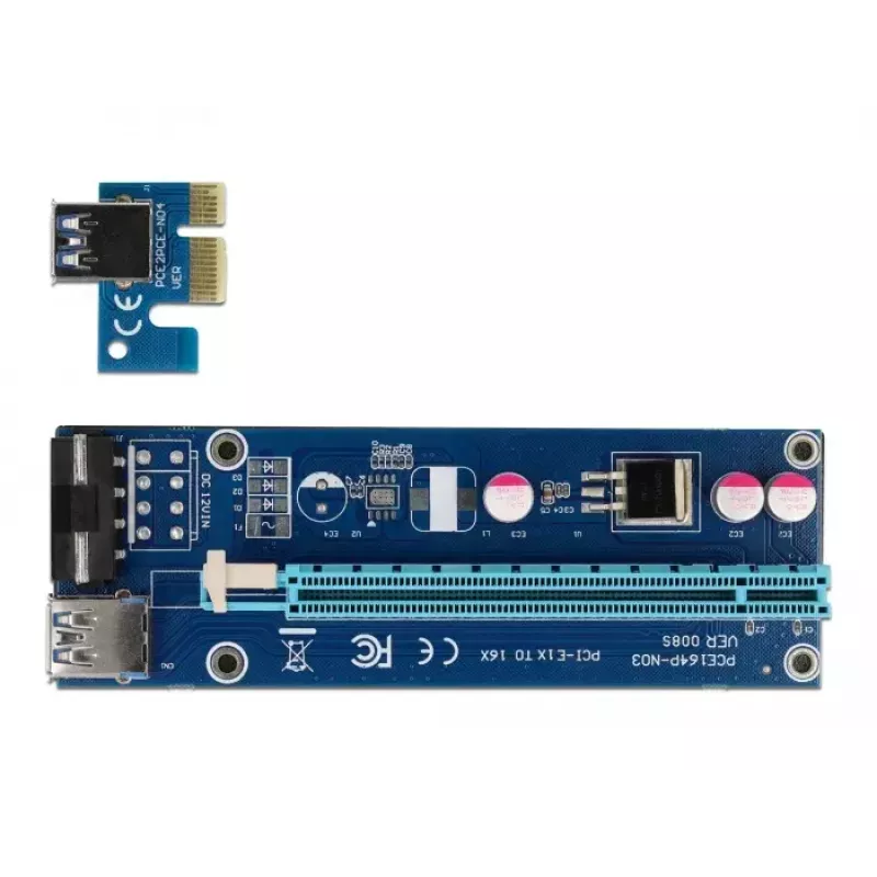 Riser card PCI Express x1 su x16 DeLOCK 41430
