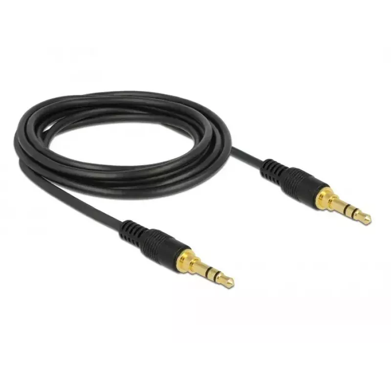Cavo audio DeLOCK 85551 3 m 3,5 mm nero