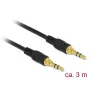 Cavo audio DeLOCK 85551 3 m 3,5 mm nero