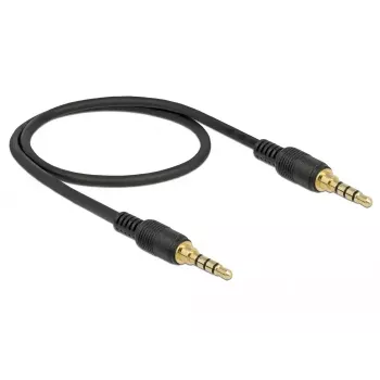 Cavo audio DeLOCK 85592 0,5 m 3,5 mm nero