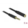 Cavo audio DeLOCK 85799 5 m 4,4 mm nero
