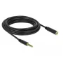 Cavo audio DeLOCK 85799 5 m 4,4 mm nero