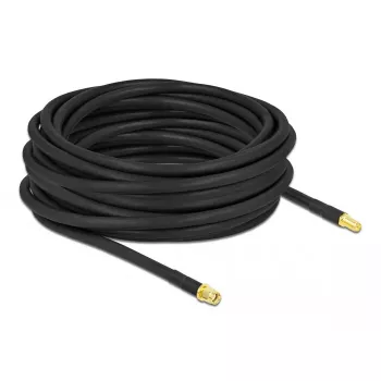 Cavo per antenna connettore maschio RP-SMA su connettore femmina RP-SMA DeLOCK 90446