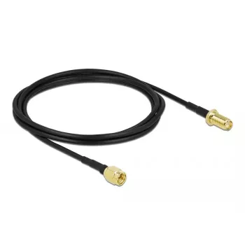 Cavo per antenna DeLOCK connettore maschio SMA su connettore femmina SMA LMR/CFD100 2 m