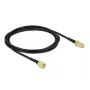 Cavo per antenna DeLOCK connettore maschio SMA su connettore femmina SMA LMR/CFD100 2 m