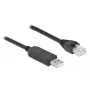 Cavo di collegamento seriale DeLOCK 64160 USB Type-A su RJ45 1 m nero