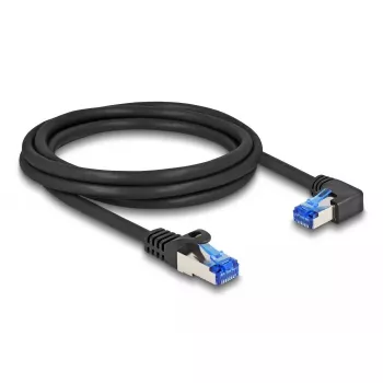 Cavo di rete DeLOCK RJ45 Cat.6A S/FTP 2 m nero