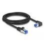 Cavo di rete DeLOCK RJ45 Cat.6A S/FTP 2 m nero