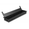 Passacavo DELOCK 66858 per scrivania, nero, 80×300×28 mm