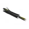 Guaina per cavi DeLOCK neoprene flessibile 1,5 m x 135 mm nero/bianco