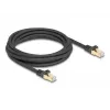 Cavo di rete DeLOCK RJ45 Cat.6A 3 m nero