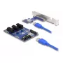Riser card DeLOCK PCI Express x1 su 3 x PCIe x1 cavo USB 50 cm