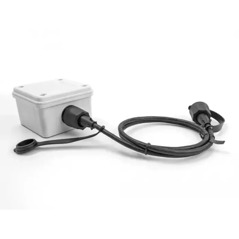 Cavo di rete DeLOCK RJ45 maschio su RJ45 maschio Cat.6 STP 1 m IP68 nero
