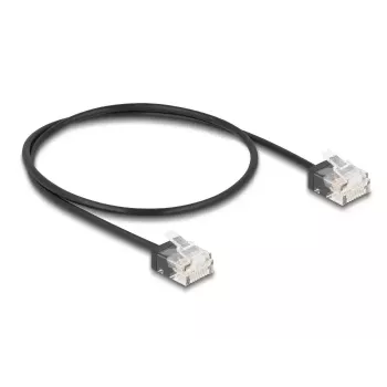 Cavo di rete DeLOCK RJ45 Cat.6 UTP 0,5 m nero