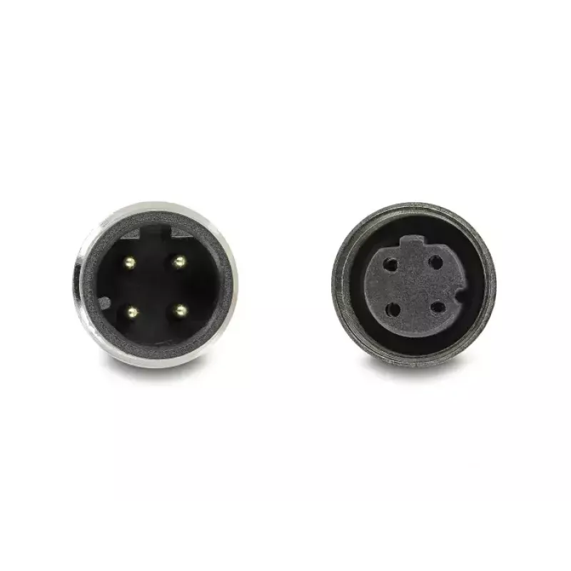 Cavo di rete DeLOCK M12 codifica D 4 poli maschio su femmina Cat5e 2 m nero