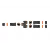 Cavo di rete DeLOCK 88143 adattatore a Y RJ45 su 2 x RJ45 Cat.6 nero