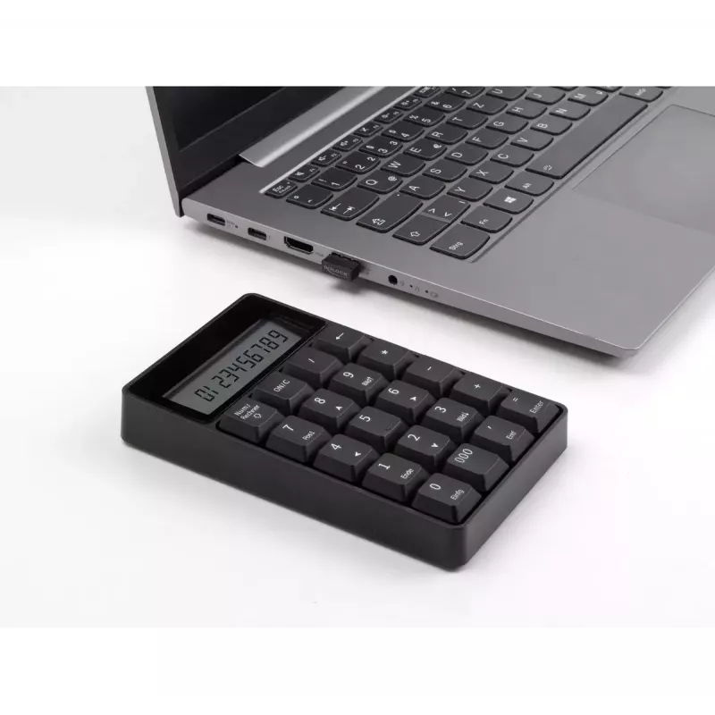 Tastierino numerico DeLOCK 12113 USB nero 20 tasti universale