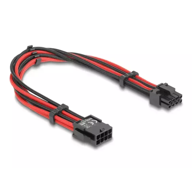 Cavo di alimentazione interno DELOCK 80975 — 8 poli su PCI-E 6+2 poli, 0,3 m